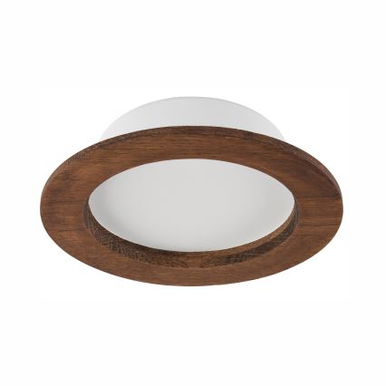 LED Лампа за окачен таван WOODY SPOT LED/12,5W/230V 4000K череша ø 16 см