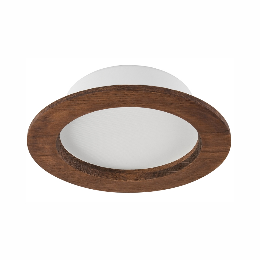 LED Лампа за окачен таван WOODY SPOT LED/12,5W/230V 4000K череша ø 16 см