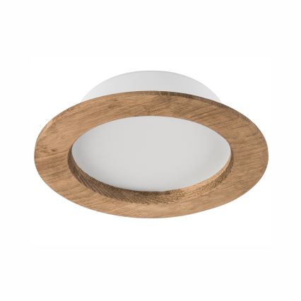 LED Лампа за окачен таван WOODY SPOT LED/12,5W/230V 4000K орех ø 16 см