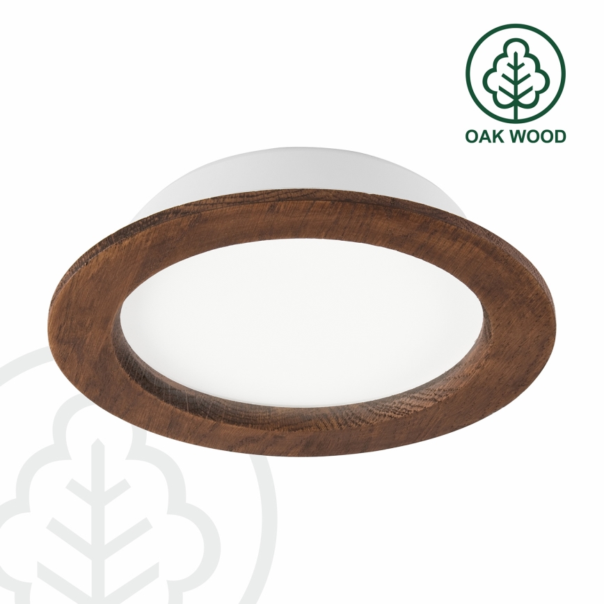 LED Лампа за окачен таван WOODY SPOT LED/16,5W/230V 4000K череша ø 18,5 см