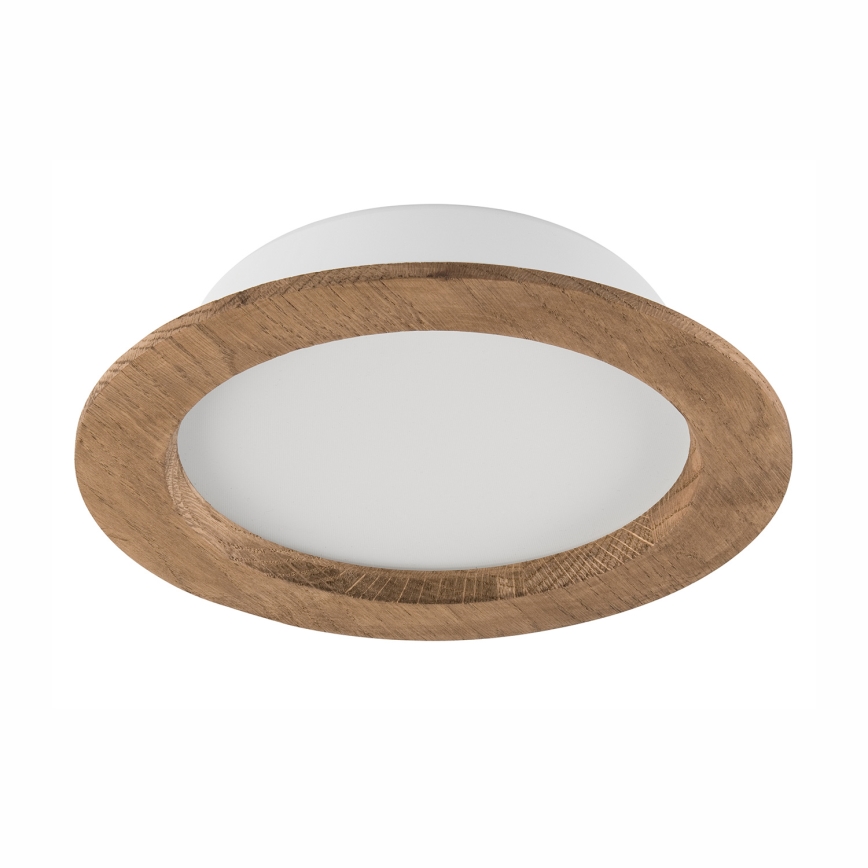 LED Лампа за окачен таван WOODY SPOT LED/16,5W/230V 4000K орех ø 18,5 см