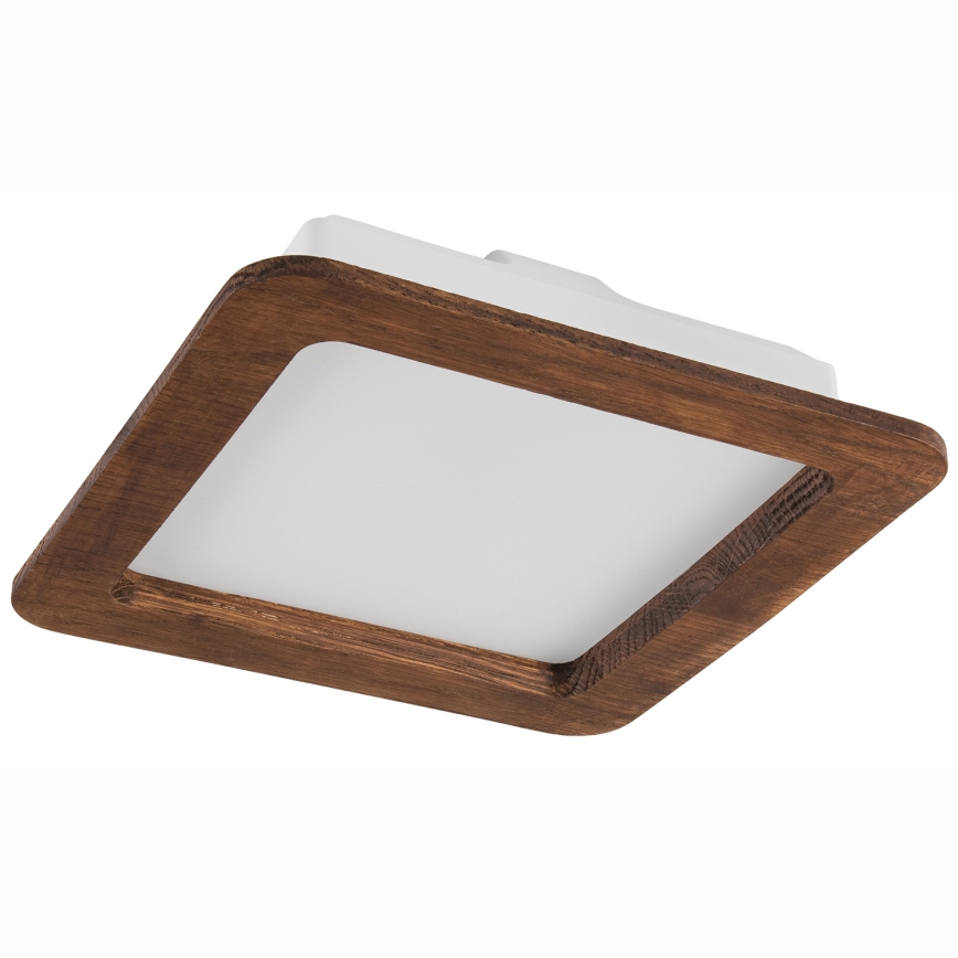 LED Лампа за окачен таван WOODY SPOT LED/17W/230V 3000K череша 18,5x18,5 см