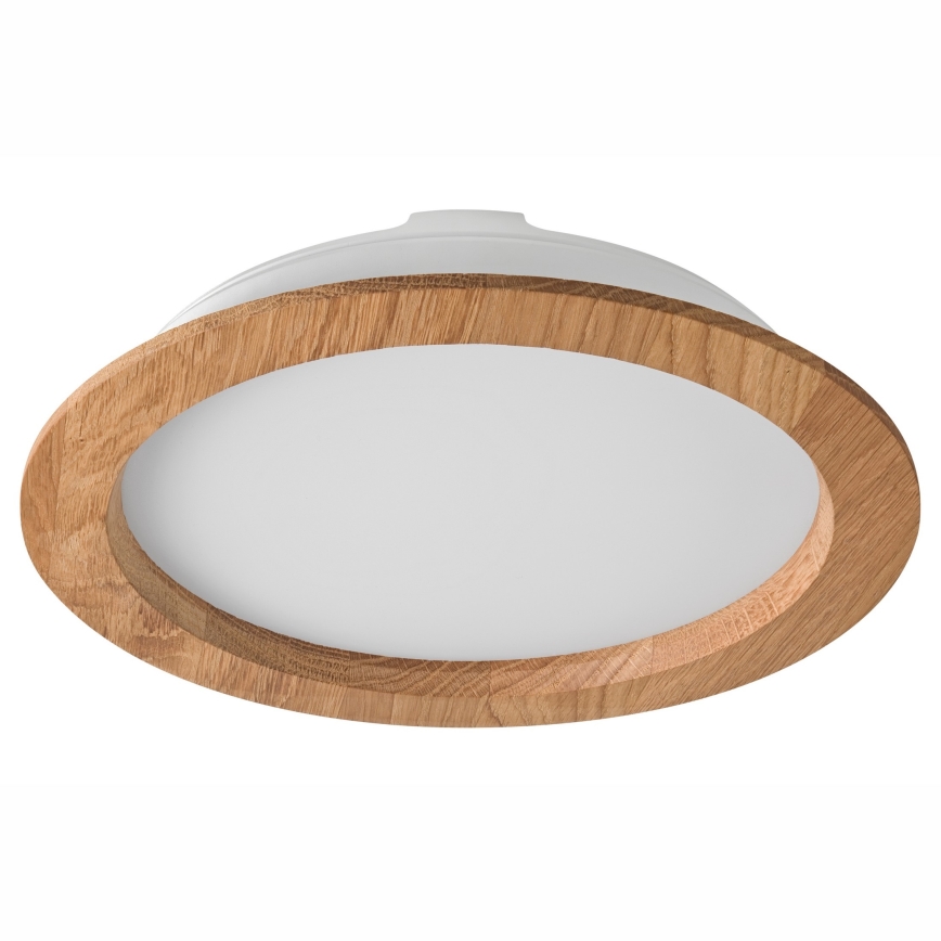 LED Лампа за окачен таван WOODY SPOT LED/23,5W/230V 4000K дъб ø 23,5 см