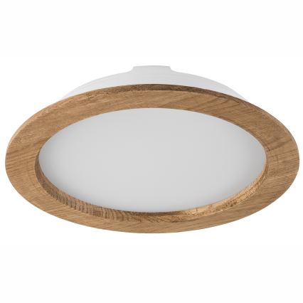 LED Лампа за окачен таван WOODY SPOT LED/23,5W/230V 4000K орех ø 23,5 см