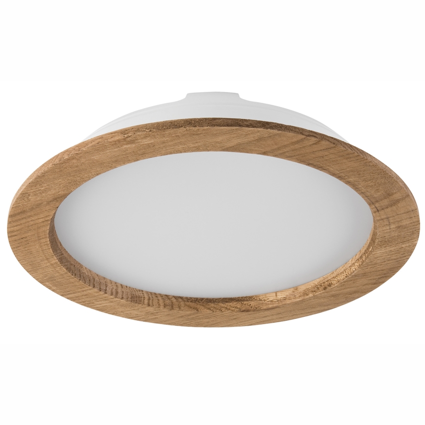 LED Лампа за окачен таван WOODY SPOT LED/23,5W/230V 4000K орех ø 23,5 см