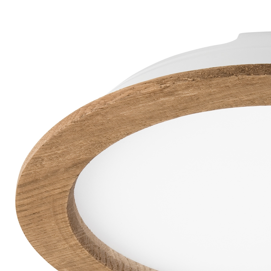 LED Лампа за окачен таван WOODY SPOT LED/23,5W/230V 4000K орех ø 23,5 см