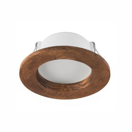 LED Лампа за окачен таван WOODY SPOT LED/5,5W/230V 4000K череша ø 10 см
