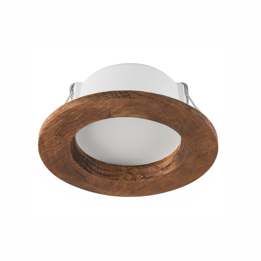 LED Лампа за окачен таван WOODY SPOT LED/5,5W/230V 4000K череша ø 10 см