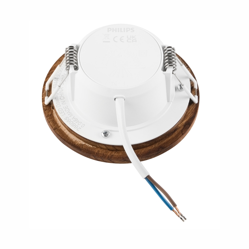 LED Лампа за окачен таван WOODY SPOT LED/5,5W/230V 4000K череша ø 10 см