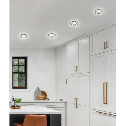 LED Лампа за окачен таван EYE 1xGU10/50W + LED/3W/230V