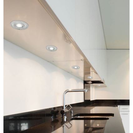 LED Лампа за окачен таван EYE 1xGU10/50W + LED/3W/230V