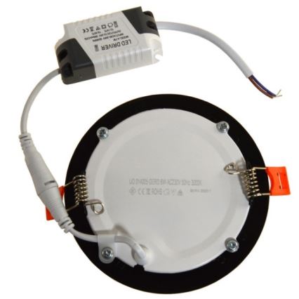 LED Лампа за окачен таван GERD LED/6W/230V 3000K черен