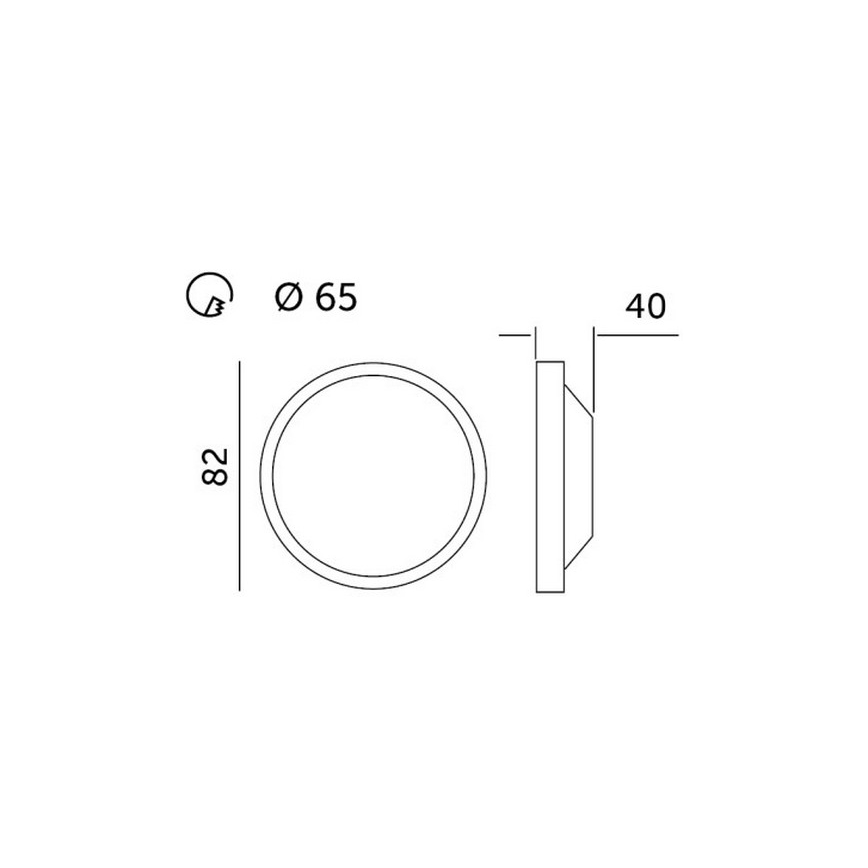 LED Лампа за окачен таван HALO LED/5W/230V 3000K