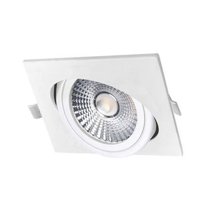 LED Лампа за окачен таван LED/18W/230V 3000K 11,5x11,5 cm бял