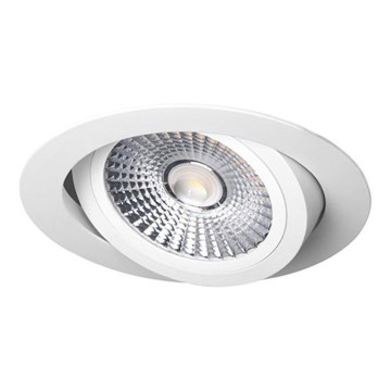 LED Лампа за окачен таван LED/18W/230V 3000K Ø 11,5 cm бял