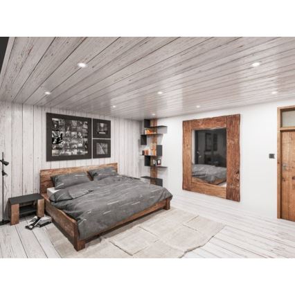 LED Лампа за окачен таван LED/18W/230V 3000K Ø 11,5 cm бял