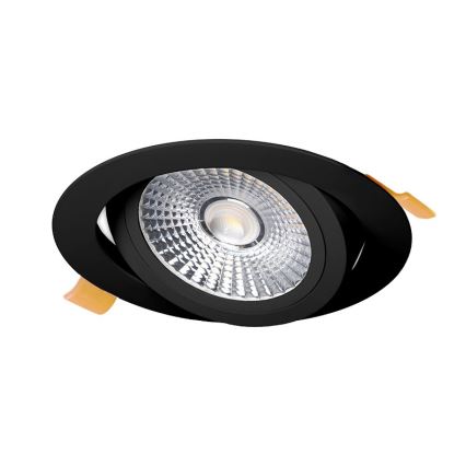 LED Лампа за окачен таван LED/18W/230V 3000K Ø 11,5 cm черен