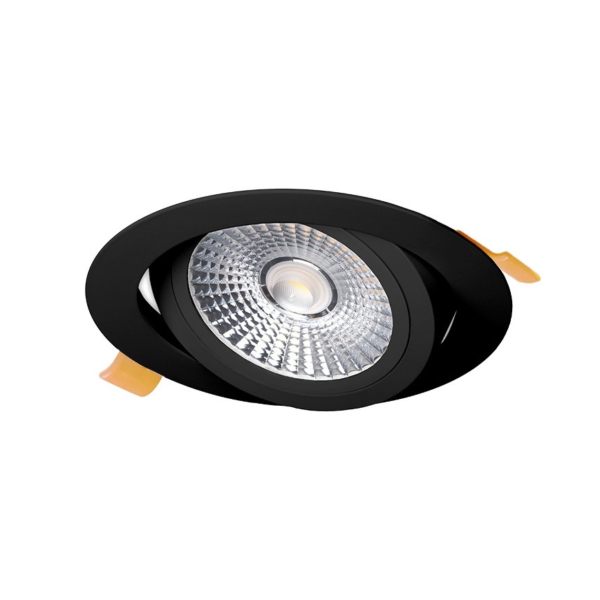 LED Лампа за окачен таван LED/18W/230V 3000K Ø 11,5 cm черен