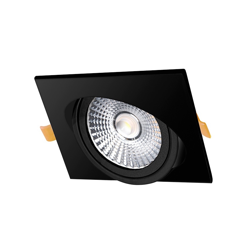 LED Лампа за окачен таван LED/6W/230V 4000K 8,5x8,5 cm черен