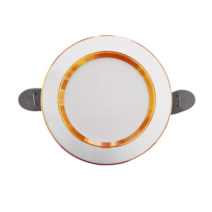 LED Лампа за окачен таван LED/7,5W/230V 4000K бял/златист