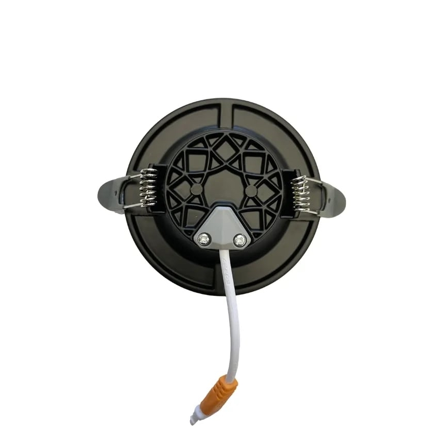 LED Лампа за окачен таван LED/7,5W/230V 4000K черен/златист