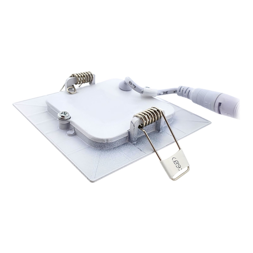 LED Лампа за окачен таван QTEC LED/3W/230V 6500K 8,3x8,3 см