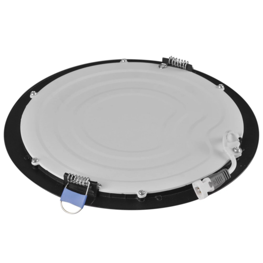 LED Лампа за окачен таван RIGEL LED/14W/230V 4000K Ø 22 см черен