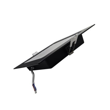 LED Лампа за окачен таван SQUARE LED/12W/230V 4000K 17x17 см черен