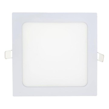 LED Лампа за окачен таван SQUARE LED/15W/230V 6500K 18,8x18,8 cm бял