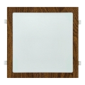 LED Лампа за окачен таван SQUARE LED/24W/230V 4200K 29,2x29,2 см кафяв
