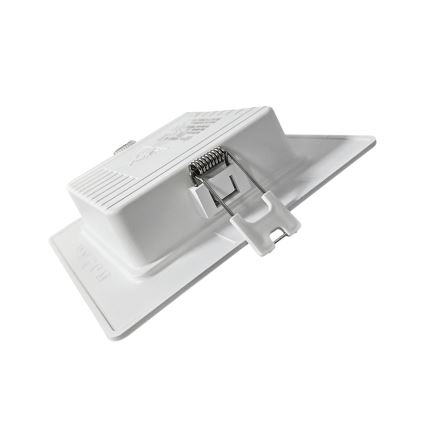 LED Лампа за окачен таван SQUARE LED/6W/230V 4000K 12x12 см бял