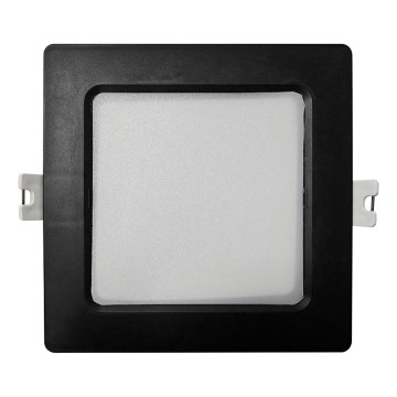 LED Лампа за окачен таван SQUARE LED/6W/230V 4000K 12x12 см черен