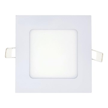 LED Лампа за окачен таван SQUARE LED/6W/230V 4200K 11,8x11,8 cm бял