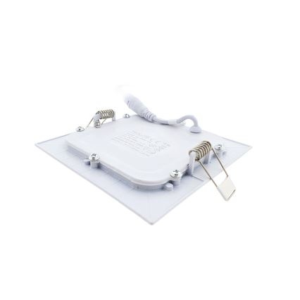 LED Лампа за окачен таван SQUARE LED/6W/230V 6500K 11,8x11,8 cm бял