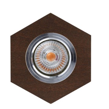 LED Лампа за окачен таван VITAR 1xGU10/5W/230V CRI 90 бук