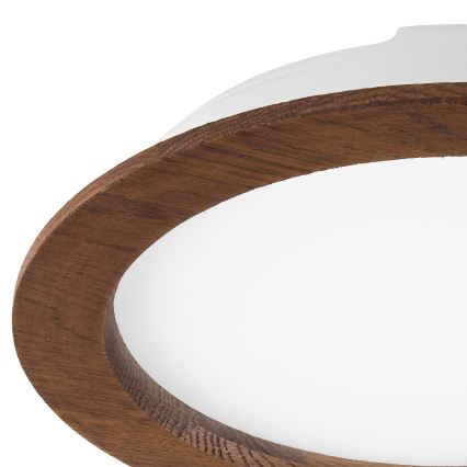 LED Лампа за окачен таван WOODY SPOT LED/23,5W/230V 4000K череша ø 23,5 см