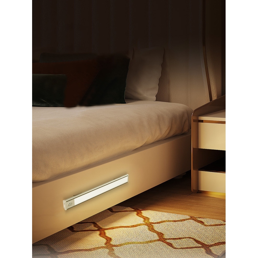 LED Лампа за под кухненски шкаф CABINET-4 с PIR сензор LED/1,5W/230V 1100mAh 4000K
