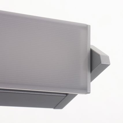 LED Лампа за под кухненски шкаф LED/10W/230V сребриста