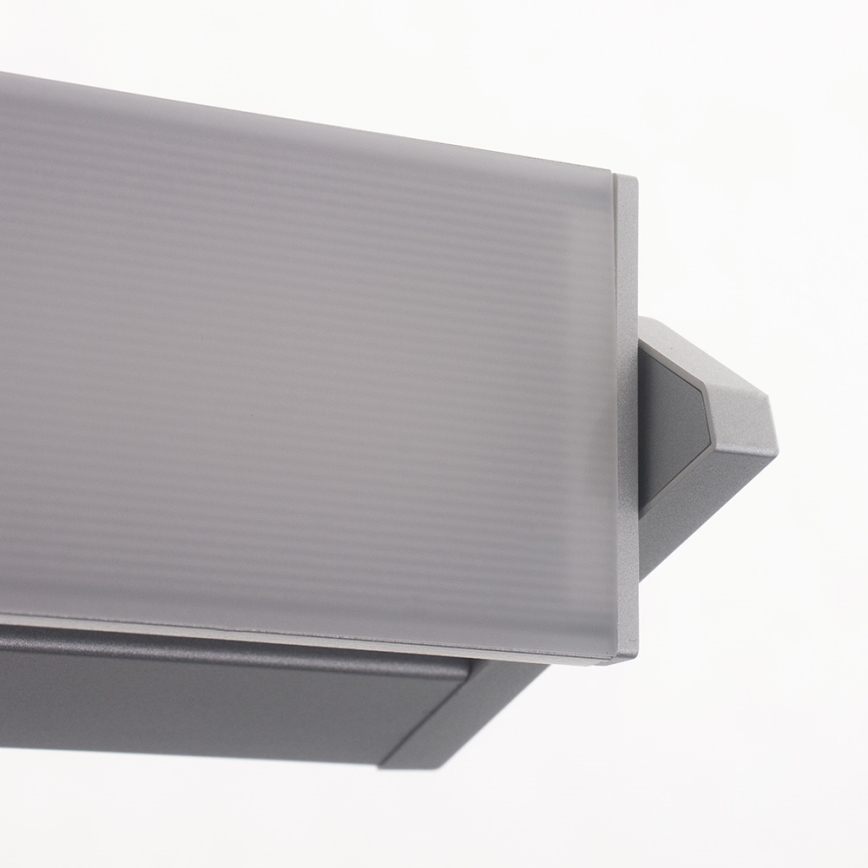 LED Лампа за под кухненски шкаф LED/10W/230V сребриста