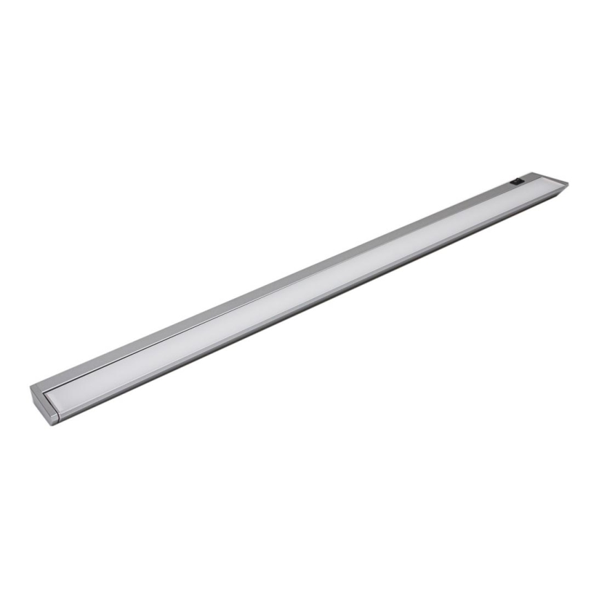 LED Лампа за под кухненски шкаф LED/15W/230V сребриста