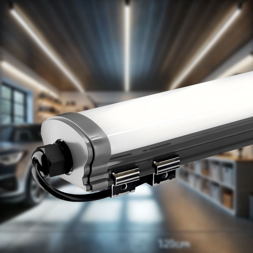 LED Лампа за под кухненски шкаф LED/60W/230V 6000K 120 см IP65 черен