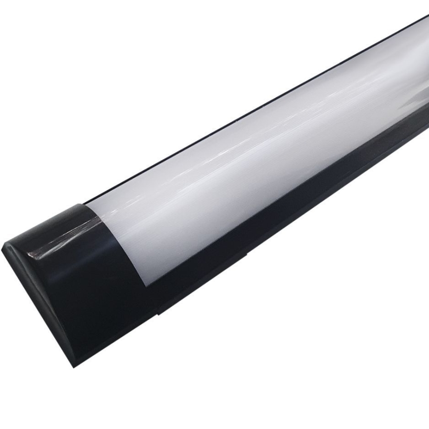 LED Лампа за под кухненски шкаф QTEC LED/36W/230V 120 см черен
