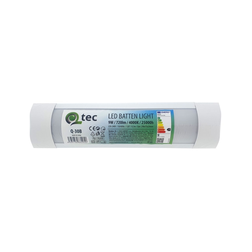LED Лампа за под кухненски шкаф QTEC LED/9W/230V 30 см бял