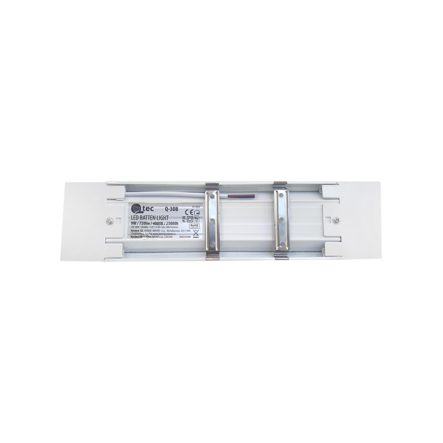 LED Лампа за под кухненски шкаф QTEC LED/9W/230V 30 см бял