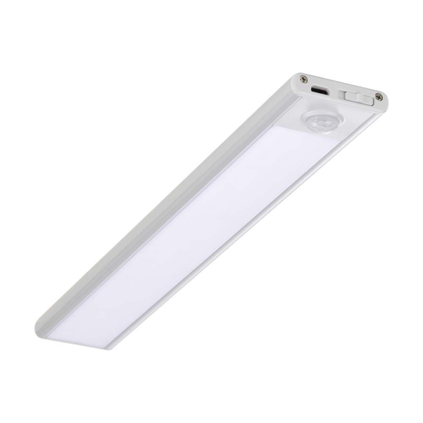 LED Лампа за под кухненски шкаф със сензор LED/2,5W/5V 3000 mAh 3000K
