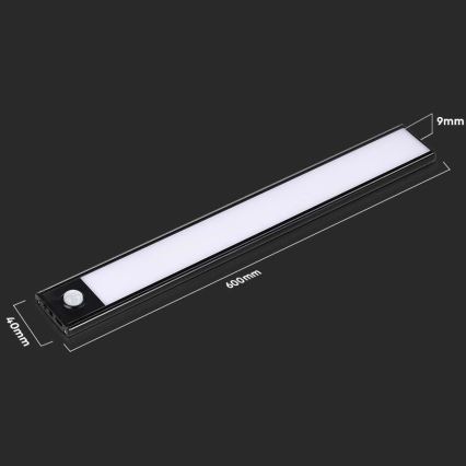 LED Лампа за под кухненски шкаф със сензор LED/2,5W/5V 3000K