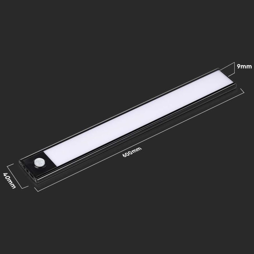 LED Лампа за под кухненски шкаф със сензор LED/2,5W/5V 4000K 3000 mAh