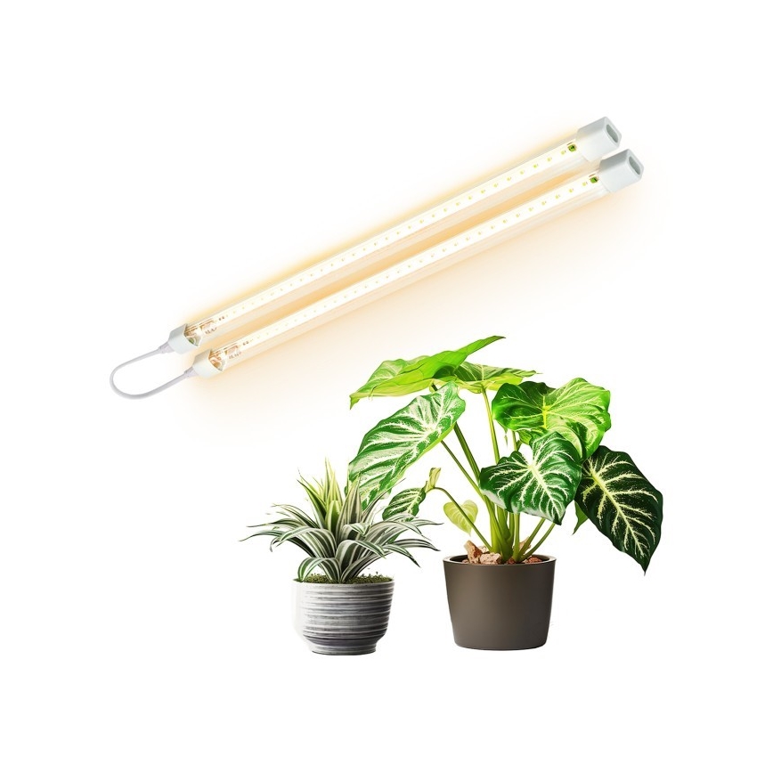 LED Лампа за под кухненски шкаф за отглеждане на растения GROWLY 2xLED/8,5W/230V бял