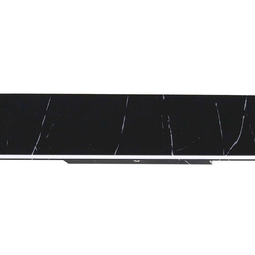 LED лампа за стена PIERCE LED/12W/230V 30 cm черна