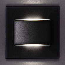 LED Лампа за стълбище ERINUS LED/1,5W/12V 4000K черна